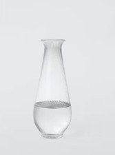 John Lewis Set Of 6 Glass Tumblers & 1 Carafe, Clear, Ribbed, Soda Lime, New