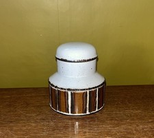 MIDWINTER STONEHENGE EARTH  LIDDED SUGAR BOWL
