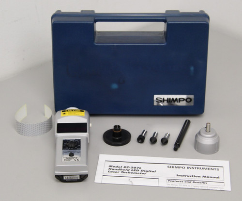 Shimpo handheld tachometer - handheld,