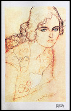 Gustav Klimt Lithograph COA