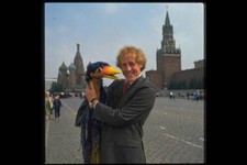 Entertainer Rod Hull with his