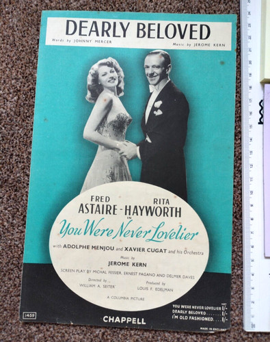 Sheet music rita hayworth - sheet, fred