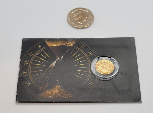 22ct gold quarter sovereign - quarter,