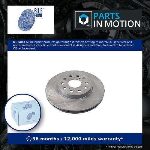 Brake discs pair vented - 2x,