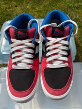 Men's High Top Trainers Red