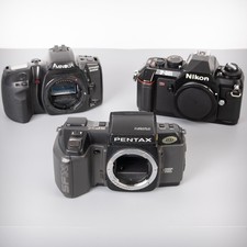 Nikon F301, Pentax SFX, Minolta Dynax 500si