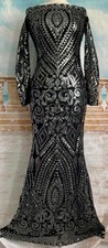 Goddiva Evening Dress Black