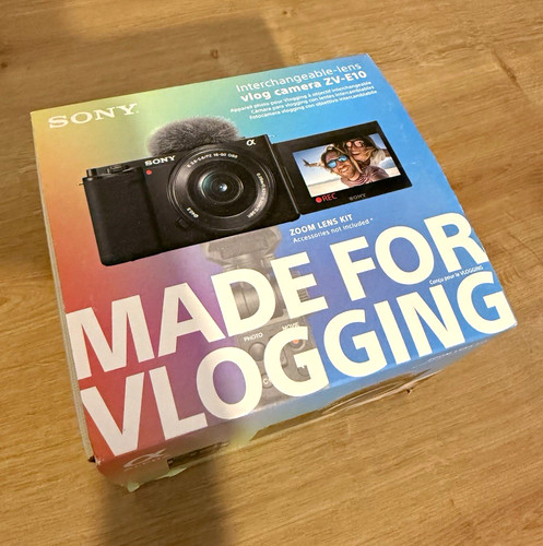 Sony e10 mirrorless vlog - zv-e10,