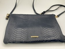GiGi New York Navy Blue Python