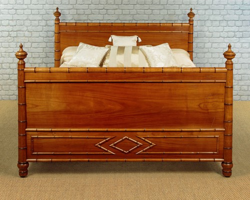 Antique faux bamboo - faux, double