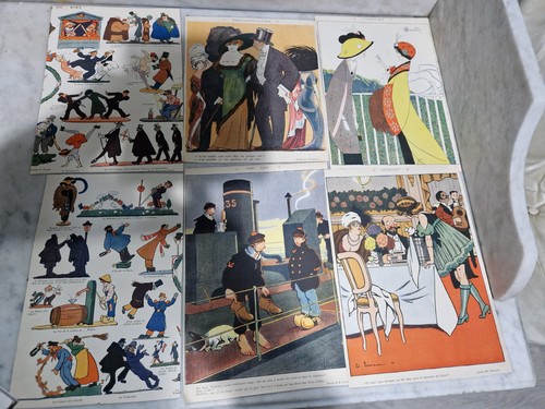 Art deco magazine clippings - deco,