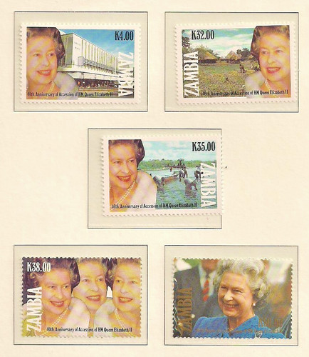 1992 zambia 40th - 1992, anniversary