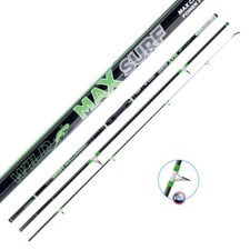 Fishing Rod Surfcasting 3 Pieces Falcon Max Surf 4.50 -150 GR Fuji Rings NEW2021