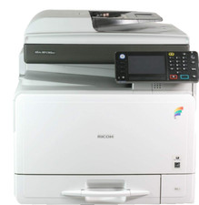 RICOH MP C305SPF FAST DUPLEX NETWORK A4 COLOR WORKGROUP LASER PRINTER COPIER