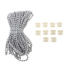  Replacement Bead Chain Roller Blind Fittings Beaded for Blinds Ball Spare Kit