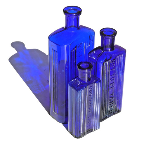 Graduated 1895 cobalt blue - cobalt,