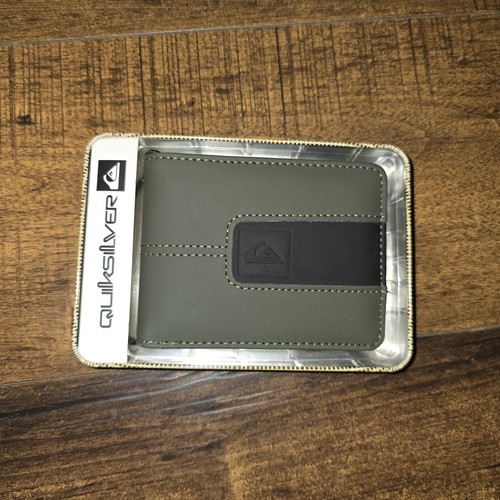 Quiksilver wallet green - quiksilver,