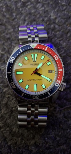Seiko 7002 7000 divers pepsi - seiko,