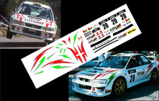 [DECALS 1/43] SUBARU IMPREZA WRC - AL-WAHAIBI - RALLYE TOUR DE CORSE 2000