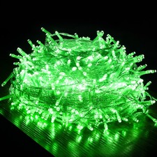 Christmas Plug In String Lights 100-2000LED Outdoor Fairy Lights Xmas Tree Light