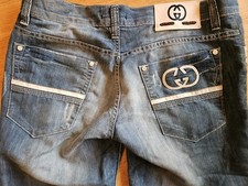 Men’s Gucci Straight Leg Jeans 32 W. 32 L Genuine ...