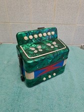 Vintage Children's  Accordion Musical Instrument Classic Toys VGC