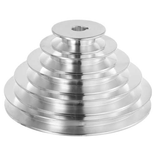 Aluminum type step - aluminum, pulley