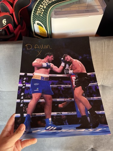 Dave allen signed boxing - dave,