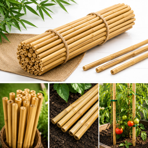 Bamboo garden canes heavy duty - heavy,