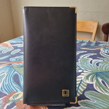 Dunhill Bifold Long Wallet Men’s Leather Wallet Slim Folding Card Holder