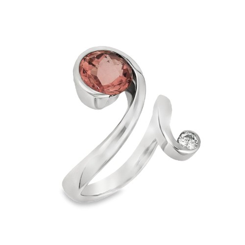 Ladies 18ct white gold diamond - ladies,