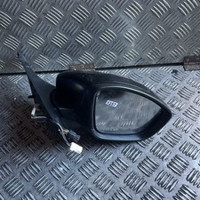2012 PEUGEOT 206 DRIVER SIDE WING MIRROR BLUE 0211047 #2