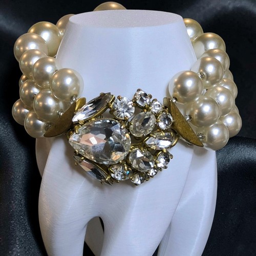 Vintage strand glass - strand, faux