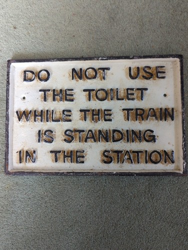 Railway sign not use - railway,