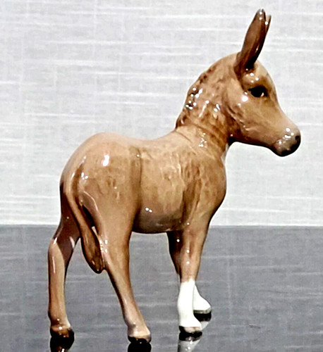 Beswick donkey foal rare - donkey,