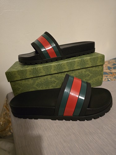 Men gucci slides sandals - men's,