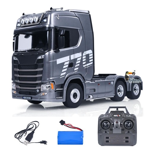 Plastic 6x4 rc tractor - 1/18,