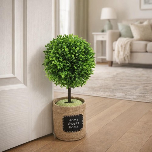 Artificial plant door stop - plant,