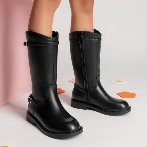 Fashion girls knee high boots - fashion,