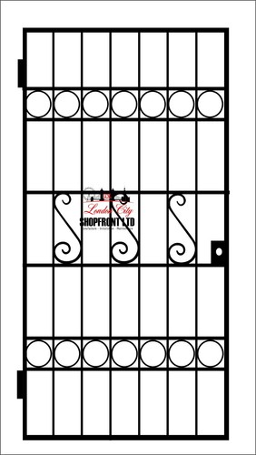 Metal gate wrought iron - gate,