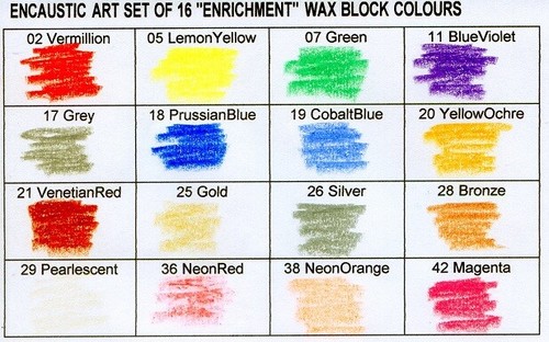 Encaustic art wax - blocks,
