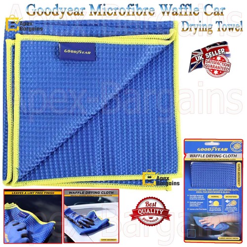 Goodyear microfibre waffle car - goodyear,