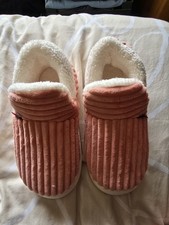 Ladies Pink Cloud Slippers