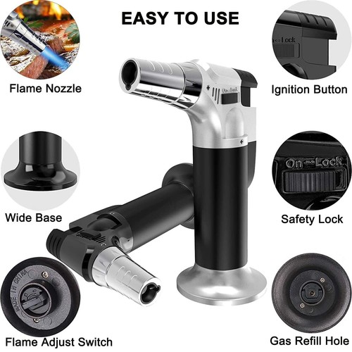 Blow torch lighter refillable - torch,