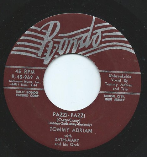 Tommy adrian pazzi - tommy, pazzi-pazzi