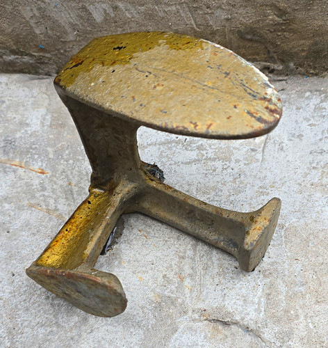 Cast iron boot jack - iron, shoe