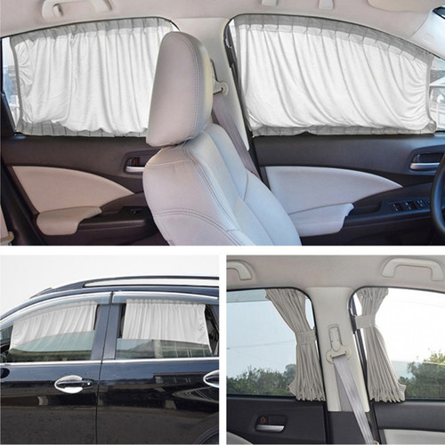 Universal car side window - 2x,