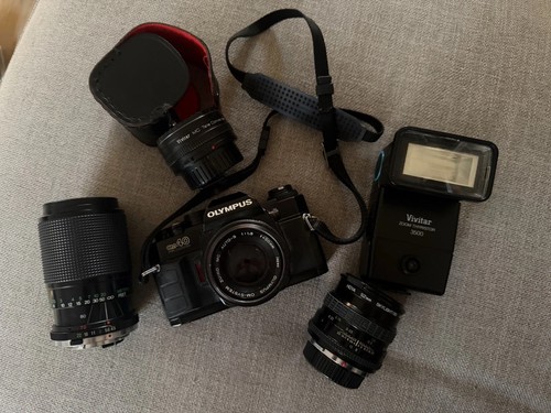 Olympus om40 50mm - olympus, om40;