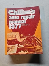 CHILTON'S Auto Repair Manual