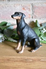 Leonardo Collection Doberman Ornament Figure Gift Shelf Sitter (K)
